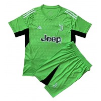 Camiseta Juventus Portero Segunda Equipación Replica 2023-24 para niños mangas cortas (+ Pantalones cortos)